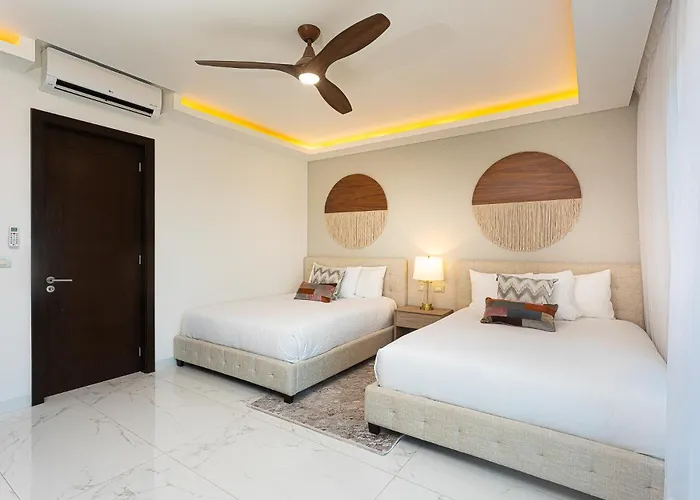Apartment Casa Diva Stunning Ph Ocean View 2 Bedroom & Office At Mareazul Apts Playa del Carmen