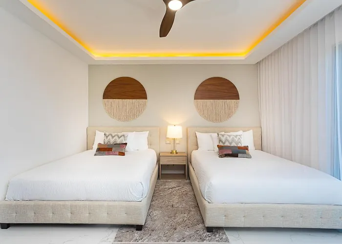 Casa Diva Stunning Ph Ocean View 2 Bedroom & Office At Mareazul Apts * Playa del Carmen